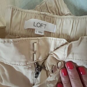 LOFT Beige Trousers
